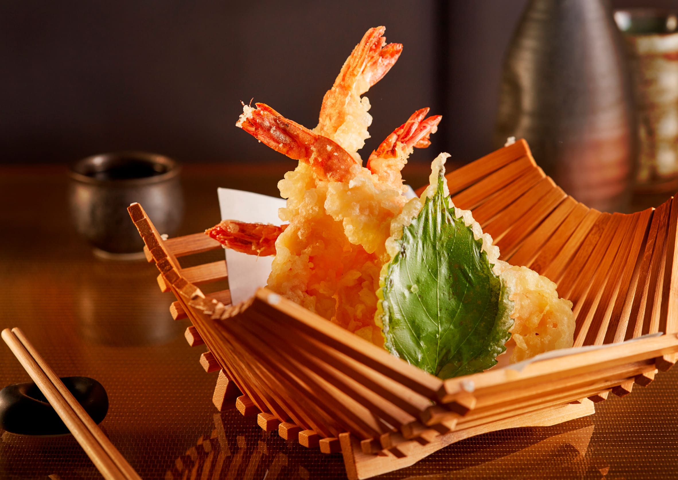Tempura para langostinos