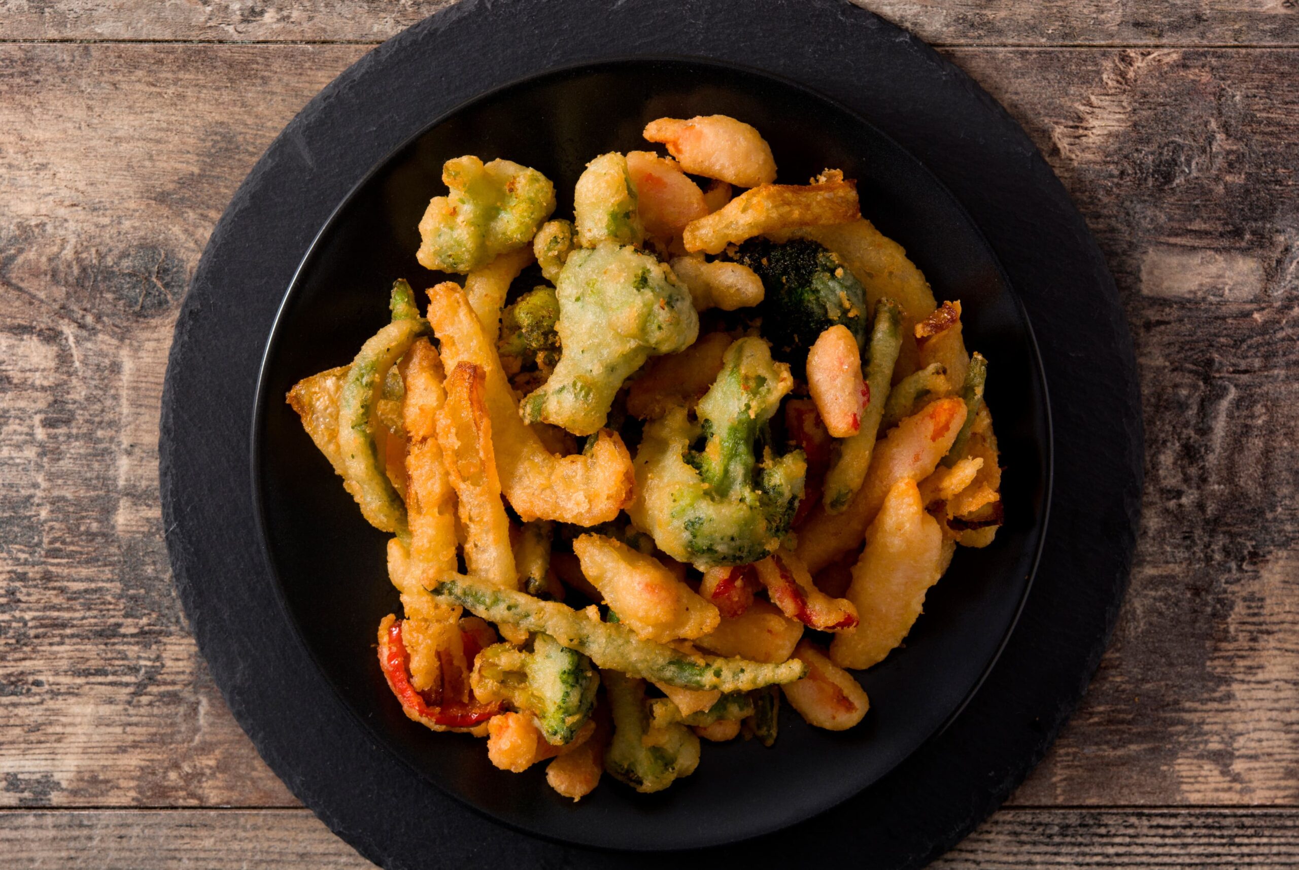 Verduras en Tempura